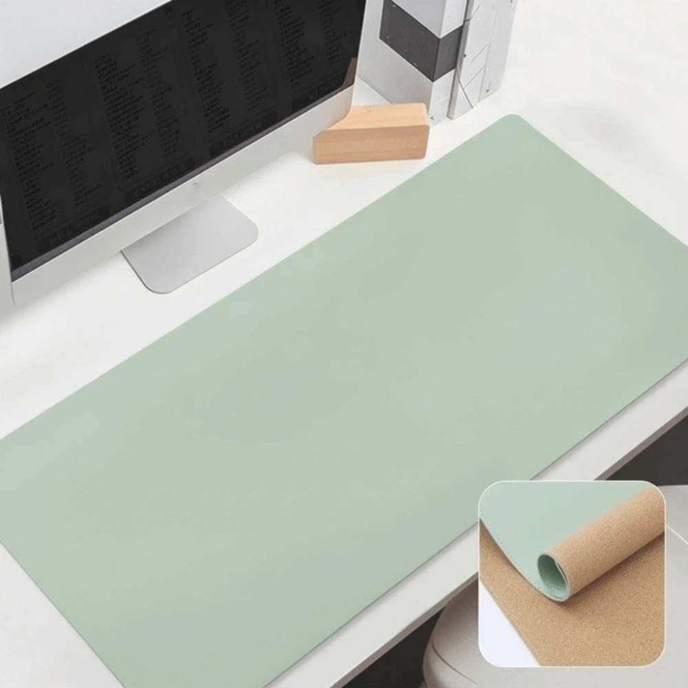デスクブロッター レザーライティングパッド コルク防水テーブ - Leatherwork Desk のレビューと価格