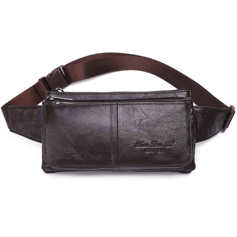 メンズウエストファニーパックベルトヒップバッグ財布本革トラベ - Leatherwork Wallet のレビューと価格