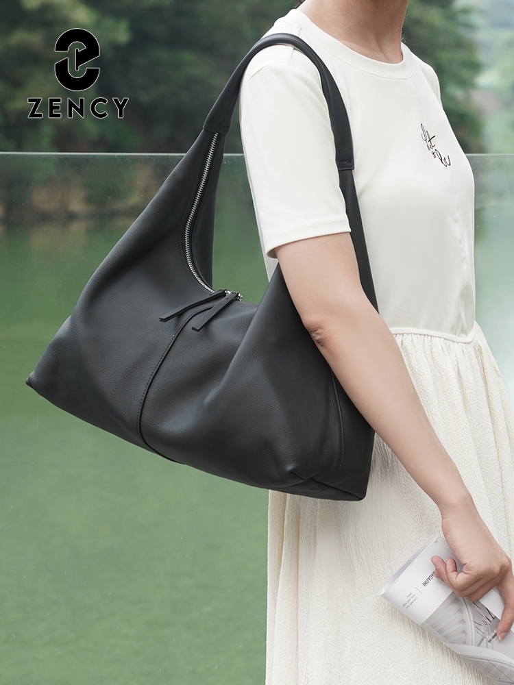 Zency 大容量トートバッグ本革ホーボーバッグ女性ハンドバ - Leatherwork Wallet のレビューと価格