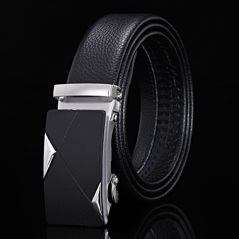 ファッショナブルなビジネスメンズベルト メタルバックルベルト - Leather Works Belt のレビューと価格