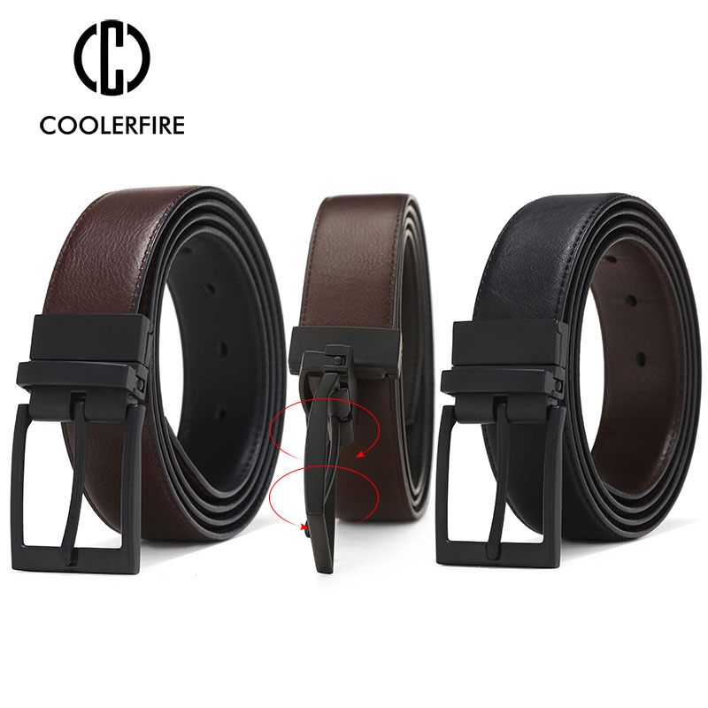 男性ベルト ビジネス ドレスベルト 男性用 本革ベルト リバ - Leather Works Belt のレビューと価格