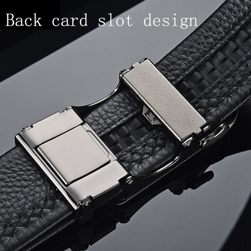 ベルト男性自動バックルベルト男性用ビジネスワークカジュアル高 - Leather Works Belt のレビューと価格