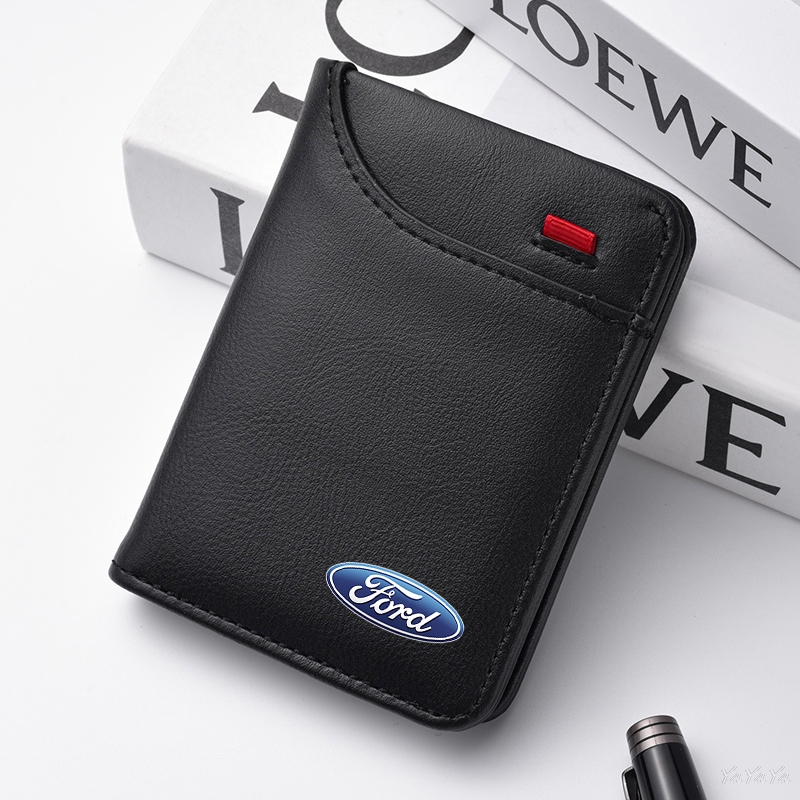 革財布運転免許証 ID カードパスカードバッグ二つ折り小銭入 - Leatherwork Wallet のレビューと価格