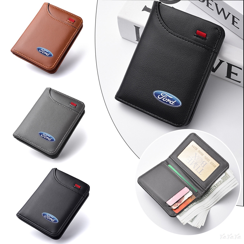 革財布運転免許証 ID カードパスカードバッグ二つ折り小銭入 - Leatherwork Wallet のレビューと価格