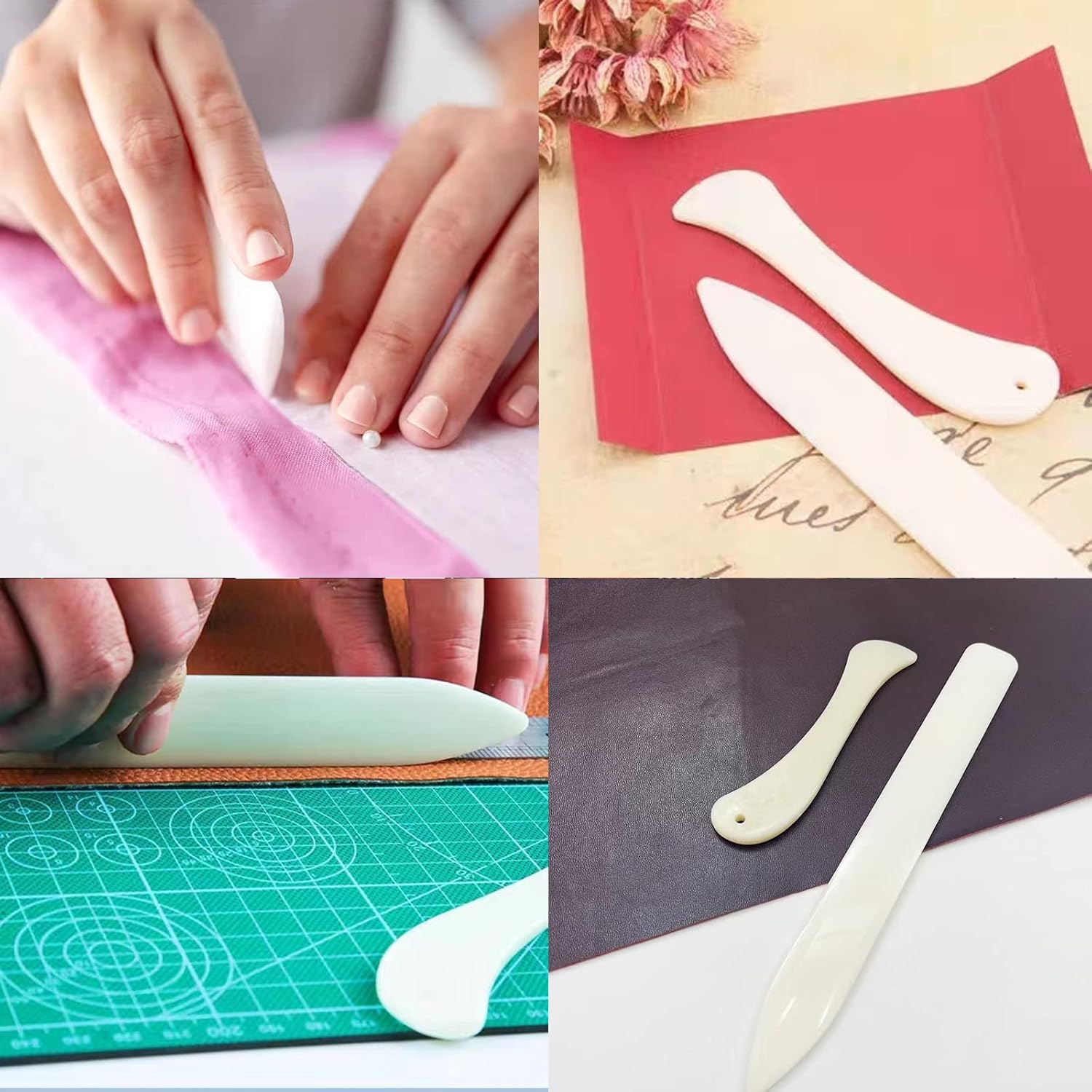 プロ仕様の革工芸用ボーンフォルダー、頑丈な革加工ツール、溝入 - Leather Workbench のレビューと価格