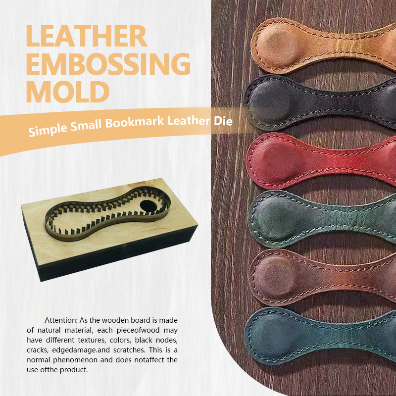 手作りDIY革裁断型、シンプルなブックマーク用、鋭利で耐久性 - Leatherwork Projects のレビューと価格